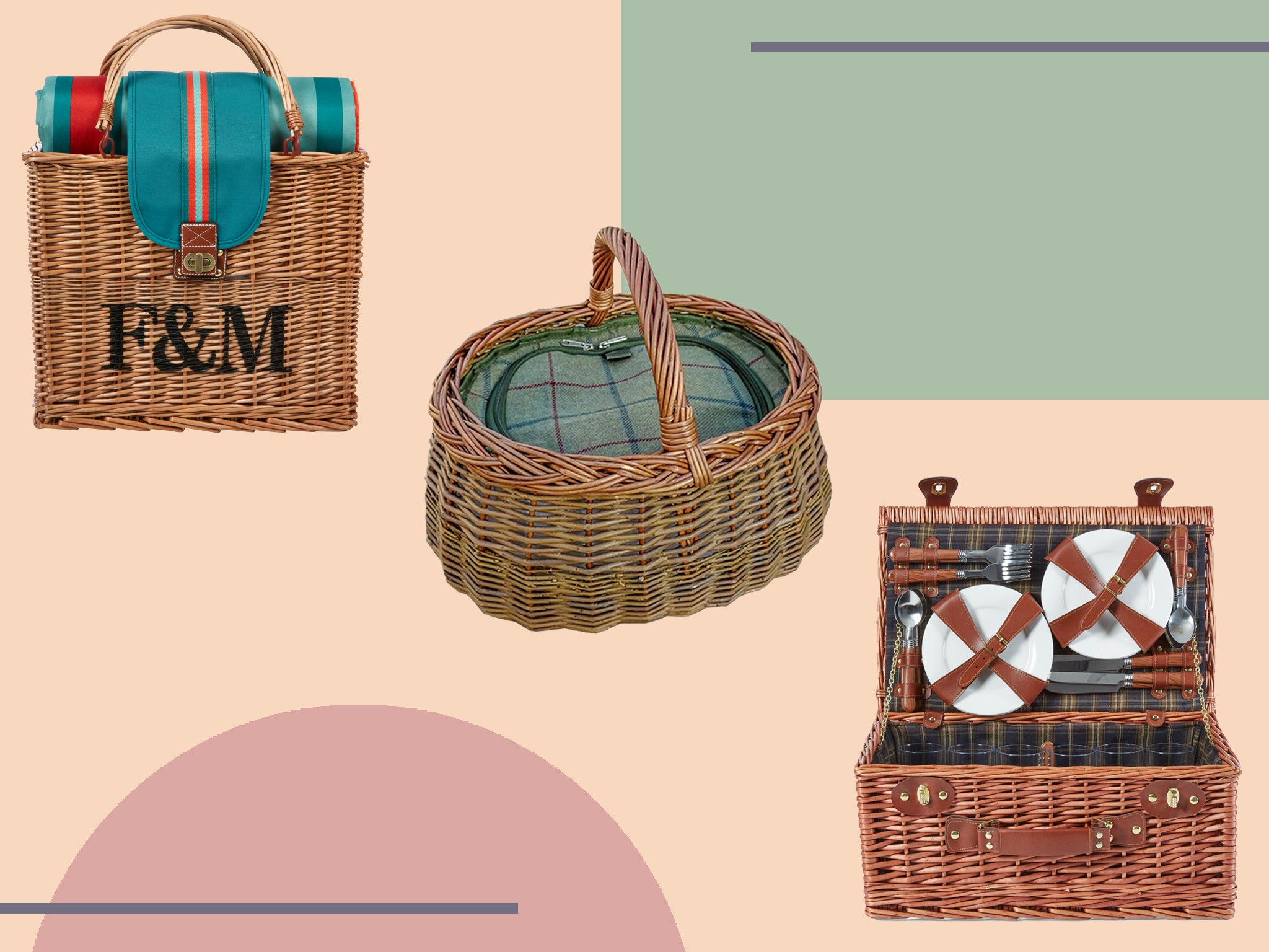 Best picnic baskets and hamper sets 2022: Wicker and insulated